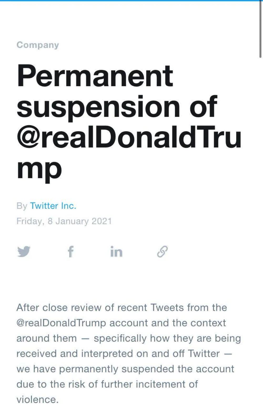 特朗普推特被封后扬言有大动作！“推特治国”时代如何走向终结？ - 柬埔寨头条